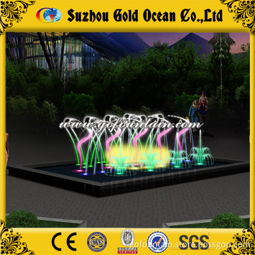 2X4m Mini Garden Mobile Musical Portable Fountain with Various Water Features